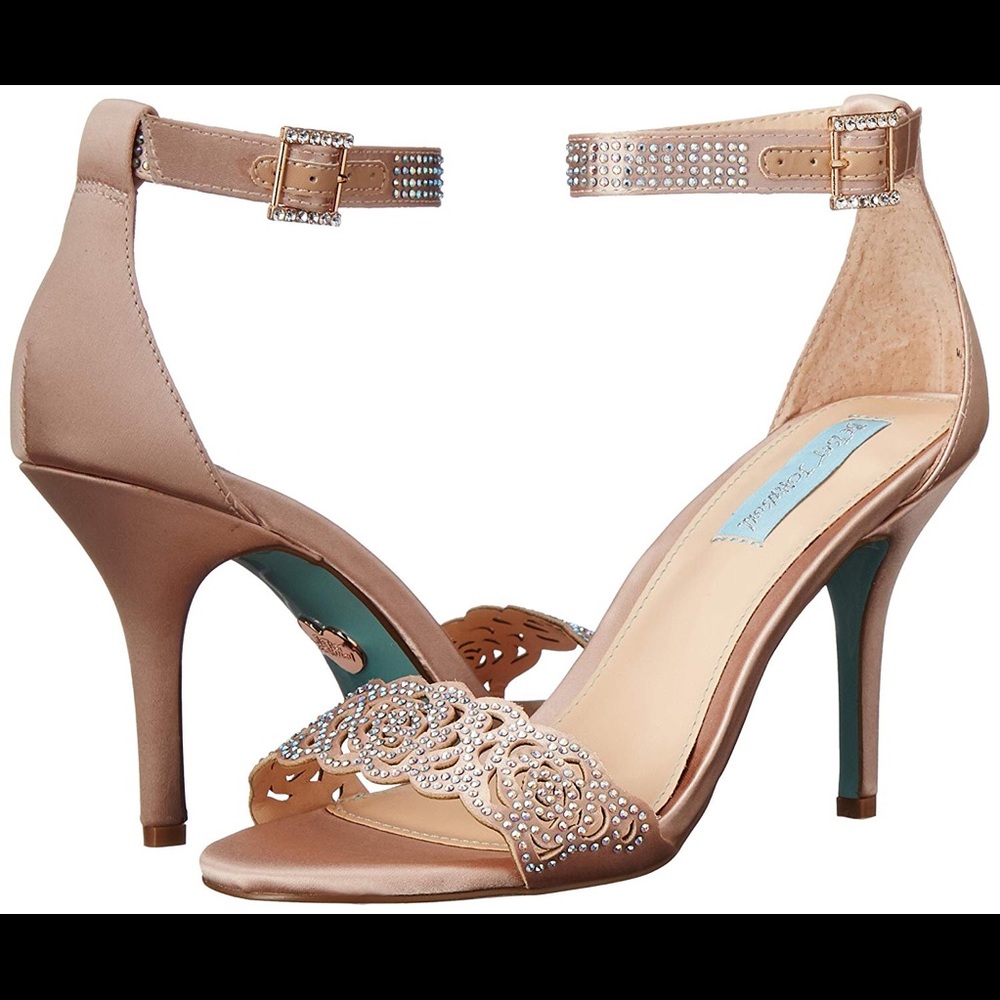 Blue by Betsy Johnson Etta Heels